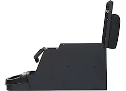 Smittybilt 76-95 cj & wrangler (yj) security stereo floor console - denim black