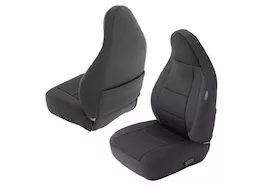 Smittybilt 97-02 tj neoprene seat cover set front/rear - black