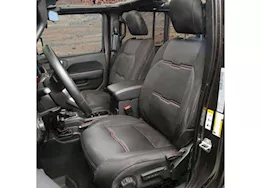 Smittybilt neoprene seat cover set front/rear - black gen 2