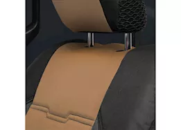 Smittybilt neoprene seat cover set front/rear - tan gen 2
