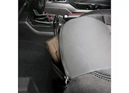 Smittybilt 20-c gladiator jt gen2 neoprene front/rear seat cover; charcoal/black