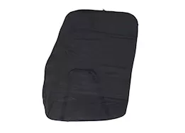 Smittybilt 76-06 cj & wrangler (yj/tj) storage bag - hard doors - pair - black