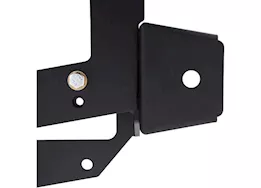 Smittybilt 18-c jeep wrangler jl spare tire relocation bracket; fits up to 35in tire