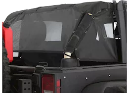 Smittybilt 07-18 wrangler (jk) - 4 door cloak extended mesh top sides/rear