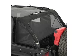 Smittybilt 07-18 wrangler (jk) - 4 door cloak extended mesh top sides/rear