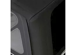 Smittybilt 97-06 wrangler tj soft top premium replacement soft top w/tinted windows- prot3k black