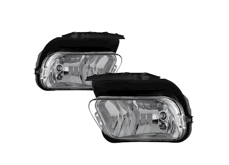 Spyder Automotive 03-06 silverado/02-06 avalance( w/o body cladding ) fog lights wo/switch-clear Main Image