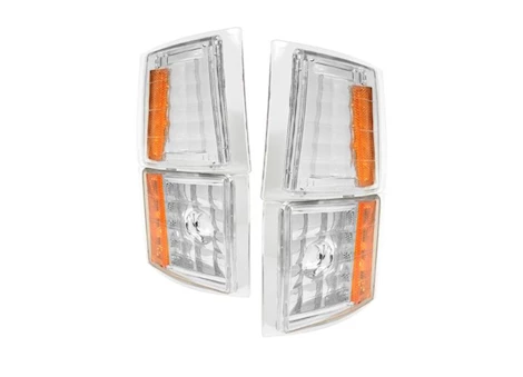 Spyder Automotive 94-98 c/k pickup 4pcs amber corner lights-euro Main Image