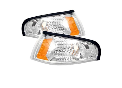 Spyder Automotive 94-98 mustang amber corner lights-euro Main Image