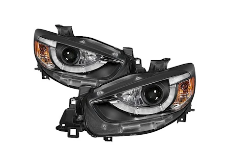 Spyder Automotive 13-15 MAZDA CX-5 PROJECTOR HEADLIGHTS-DRL LED-BLACK
