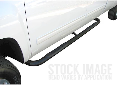 Steelcraft Automotive 01-16 silverado/sierra ld/hd crew cab 3in black nerf bar (body mount)) Main Image