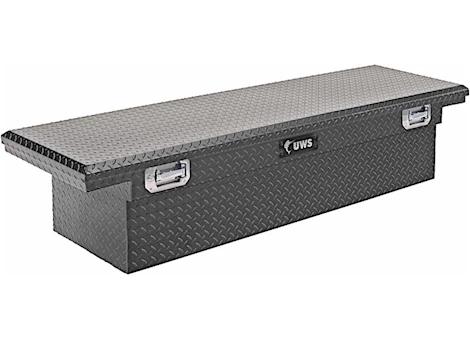 UWS Pull Handle Low Profile Single Lid Aluminum Crossover Tool Box - 70"L x 20.25"W x 14.5"H