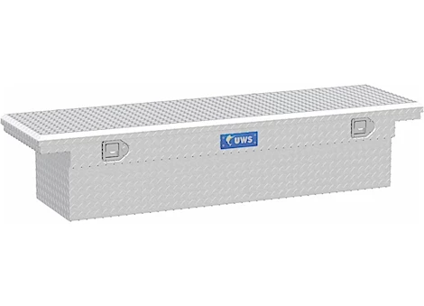 UWS Low Profile Single Lid Aluminum Crossover Tool Box - 70"L x 20.25"W x 14.5"H Main Image