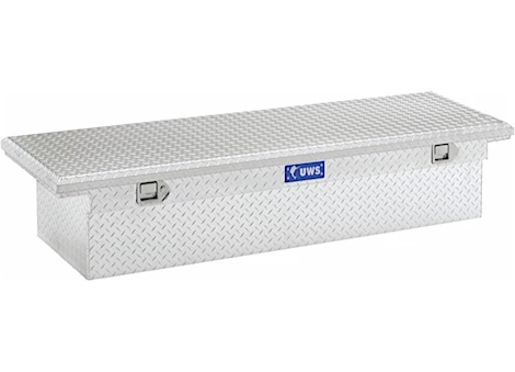 UWS Low Profile Single Lid Aluminum Crossover Tool Box - 73"L x 20.25"W x 14.5"H