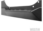 Westin Automotive 07-18 wrangler textured black rock slider steps