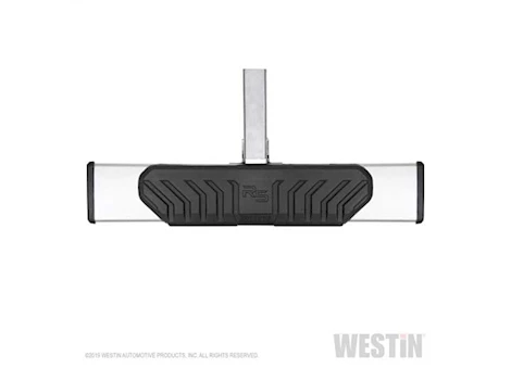 Westin Automotive R5 hitch step 27in step for 2in receiver stainless steel Main Image
