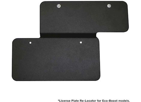 Westin License Plate Relocator Kit for Eco Boost Models Main Image