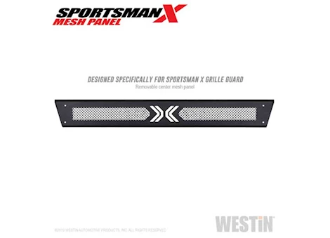 Westin Automotive 15-22 colorado/12-21 frontier/05-c tacoma sportsman x mesh panel grille txt blk Main Image