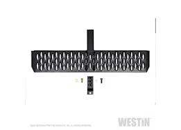 Westin Automotive 34in step for 2in receiver grate steps hitch step grate steps textured black