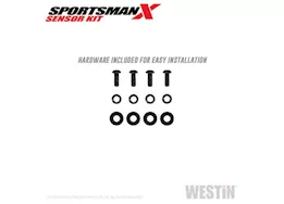 Westin Automotive 09-c ram 1500 sportsman x sensor kit grill textured black