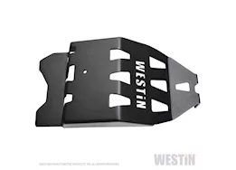 Westin Automotive 18-c wrangler jl(excl 2018 jk)textured black oil pan skid plate