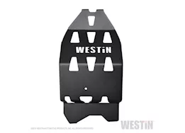 Westin Automotive 18-c wrangler jl(excl 2018 jk)textured black oil pan skid plate