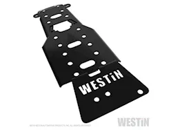 Westin Automotive 07-11 wrangler unlimited 4dr/2dr oil pan/transmission skid plate textured black