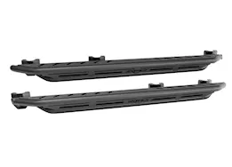 Westin Automotive 07-18 wrangler unlimited textured black triple tube rock rails
