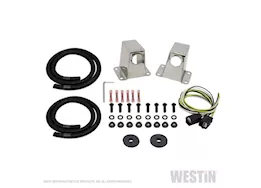 Westin Automotive 14-16 silv/sierra 1500/2500/3500 hd/14-20 suburban/tahoe sensor relocator front polished