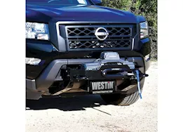 Westin Automotive 22-c frontier max winch tray black