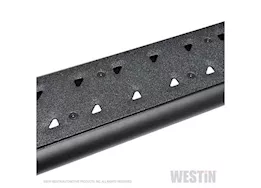 Westin Automotive 14-18 silverado/sierra 1500/15-19 silv/sierra 2500/3500 hd crew textured black outlaw nerf step bars