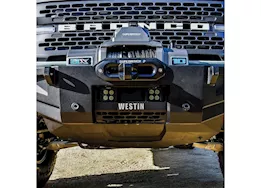 Westin Automotive 21-c bronco xts skid plate textured black