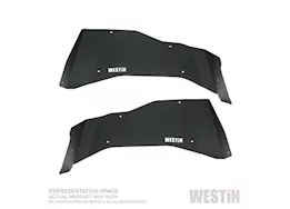 Westin Automotive 07-18 wrangler jk textured black 3rd brakelight/rotopax combo mount